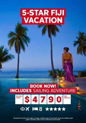 5-star Fiji vacation for $4790* per person