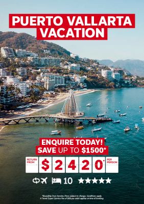 Puerto Vallarta Family vacation for $2420* per person