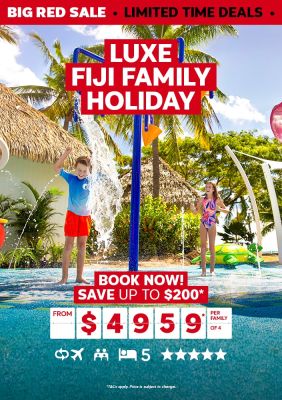 luxe fiji family holiday