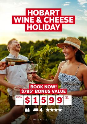 hobart wine and cheese holiday