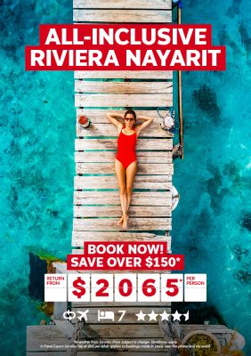 All-inclusive Riviera Nayarit for $2065* per person