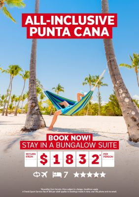 All-inclusive Punta Cana vacation for $1832* per person