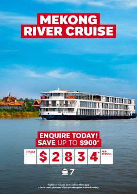 Mekong River Cruise for $2834* per person