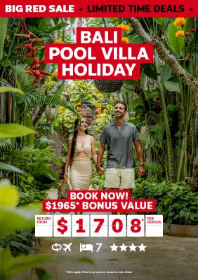 bali pool villa holiday brook now $1965 bonus value return from $1708 per person