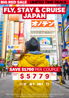 Fly Stay & Cruise Japan