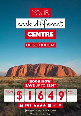 Your seek different centre - Uluru holiday. Book now! | Save up to $295* from $1,649* for two. Uluru under an early morning sunrise