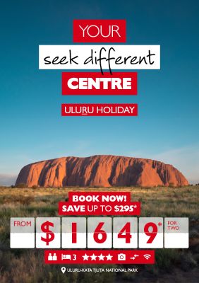 Your seek different centre - Uluru holiday. Book now! | Save up to $295* from $1,649* for two. Uluru under an early morning sunrise