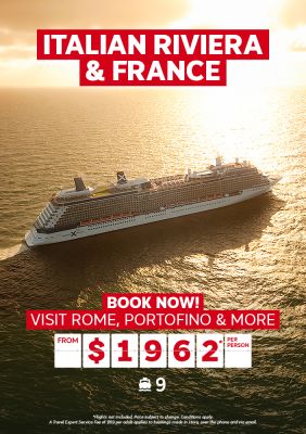 Italian Riviera & France Cruise for $1962* per person