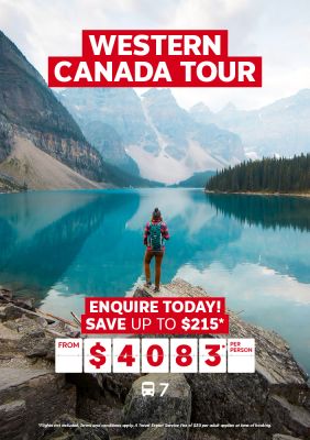 Western Canada Tour for $4083* per person