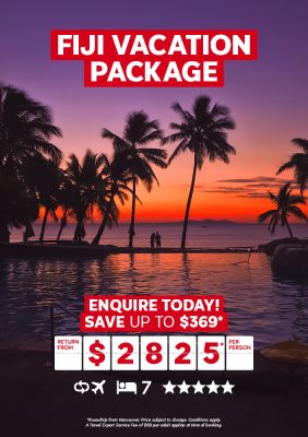 Fiji vacation package for $2825* per person