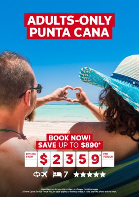 Adults-Only Punta Cana vacation for $2359* per person