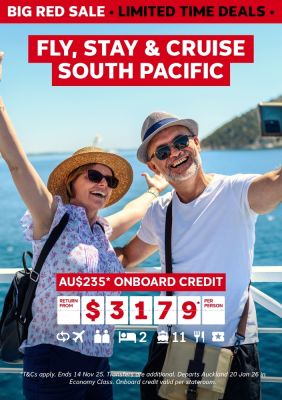 Fly Stay & Cruise South Pacific