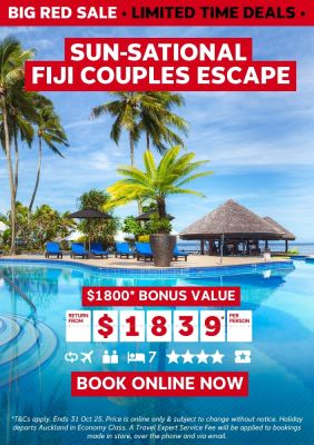 Fiji couples escape