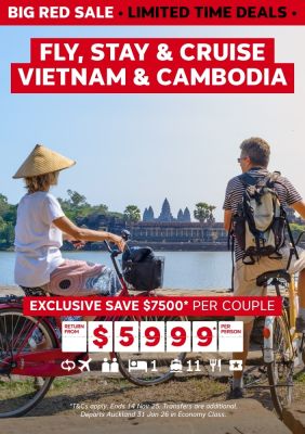 Fly, Stay & Cruise Vietnam & Cambodia
