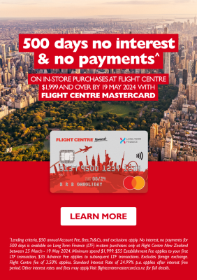Flight Centre Mastercard Offer