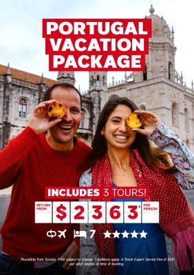 Portugal vacation package for $2363* per person