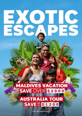 Exotic Escapes Sale