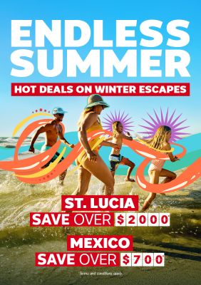 Keep Summer going! Check out these hot deals on warm Winter escapes