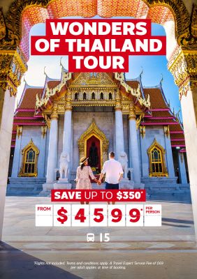 Collette Wonders of Thailand tour for $4599* per person
