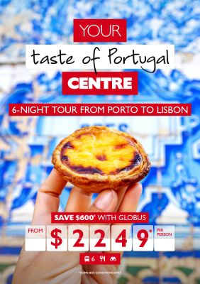 Get a Taste of Portugal with this 6-night tour from Porto to Lisbon!