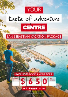Save big on this San Sebastian vacation package!