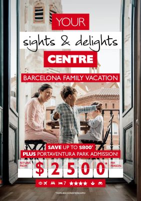 Save on this great Spain family vacation!