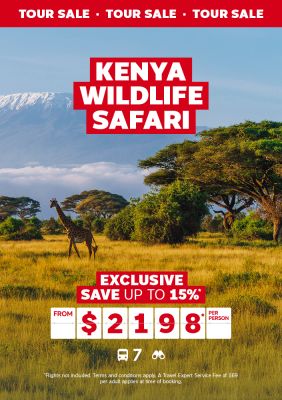 Kenya Wildlife Safari Intrepid Tour - from $2198 per person
