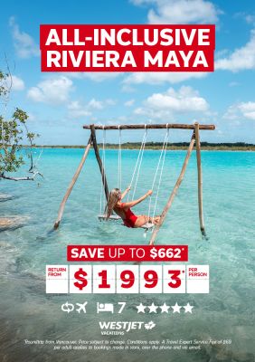All-inclusive Riviera Maya vacation for $1993* per person