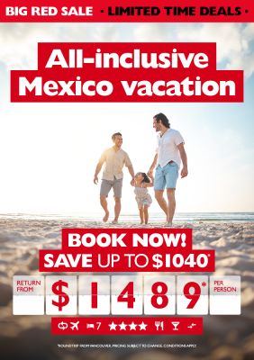 RED HOT DEAL - Save on this Mexico Vacation!