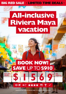 RED HOT DEAL - Save on this all-inclusive Riviera Maya vacation!