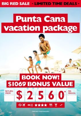 RED HOT DEAL - Save on this Punta Cana vacation package!