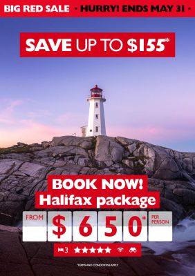 Save on this great Halifax vacation!