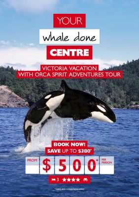 Save on this great Victoria getaway!
