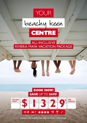 Save on an all-inclusive Riviera Maya vacation package - book now!