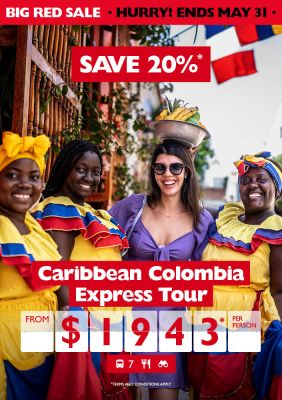 BIG RED SALE - Save on this Colombia tour with G Adventures!