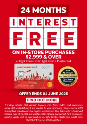 Flight Centre Mastercard Offer