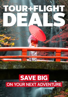 Tour + flight deals. Save big on your next adventure