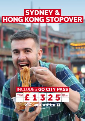 Sydney & Hong Kong Stopover with Go City Pass