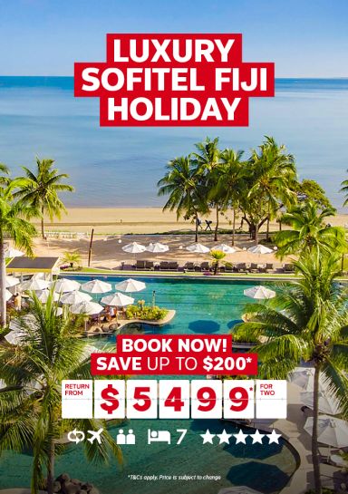 luxury sofitel fiji holiday