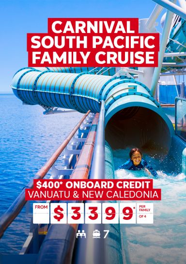carnival south pacific family cruise