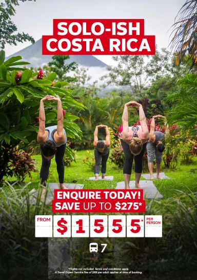 Solo-ish Costa Rica Tour from $1555* per person