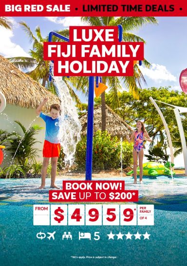 luxe fiji family holiday