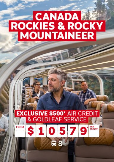 canada rockies and rocky mountaineer