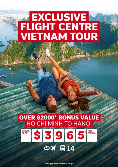 flight centre exclusive vietnam tour