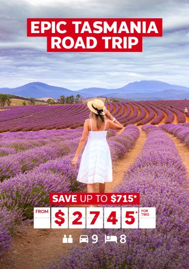 Epic Tasmania Road Trip. Save up to $715* from $2745* for two
