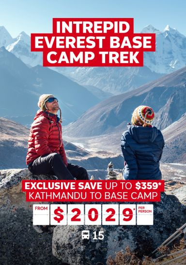 Intrepid Everest base camp trek | Exclusive save up to $359* - Kathmandu to base camp. From $2,029* per person