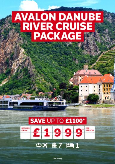 Avalon Danube River Cruise Package. Save up to 1100* return from 1999* per person