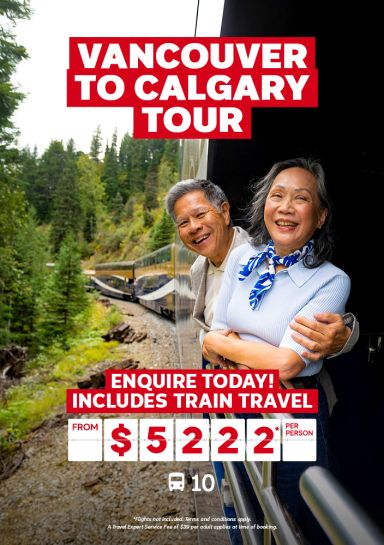Rocky Mountaineer Vancouver to Calgary