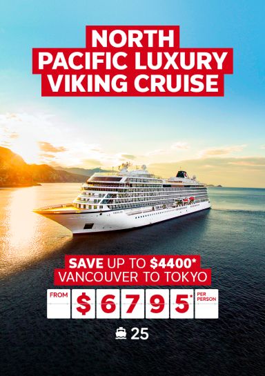 north pacific luxury viking cruise
