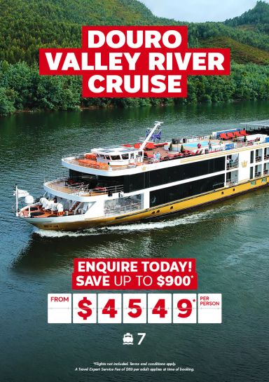 Douro Valley River Cruise for $4549* per person